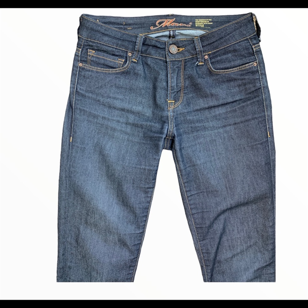 MAVI Alexa Mid Rise Skinny Jeans With Pockets Dark Rinse Denim Blue Size 25/34 - Picture 7 of 13